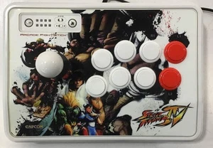 Mad Catz Street Fighter IV 4 Arcade Fight Stick Collectors Edition PS3 COMPLETE - Picture 1 of 4