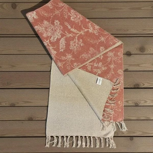 Corredor de mesa 93 pulgadas: reversible, nuevo con flecos - Imagen 1 de 4