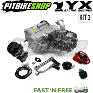 YX125 BIG Valve Pit Bike Engine 4-Stroke Kick Start VM22 Carb Electrics 153FMI 2 - Picture 1 of 1