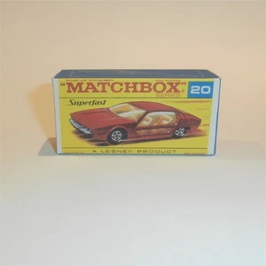 Matchbox Lesney Superfast 20 Lamborghini Marzal F-SF2 Style Repro Box - Picture 1 of 4