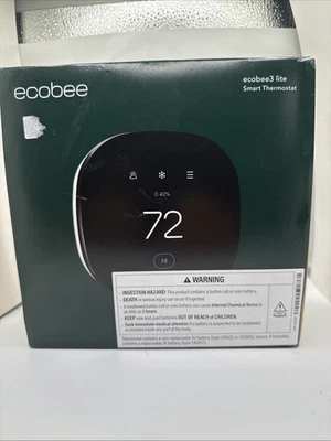 Ecobee3 Lite Smart WiFi Thermostat – Programmable – Open Box, Never Used - Image 1 of 4