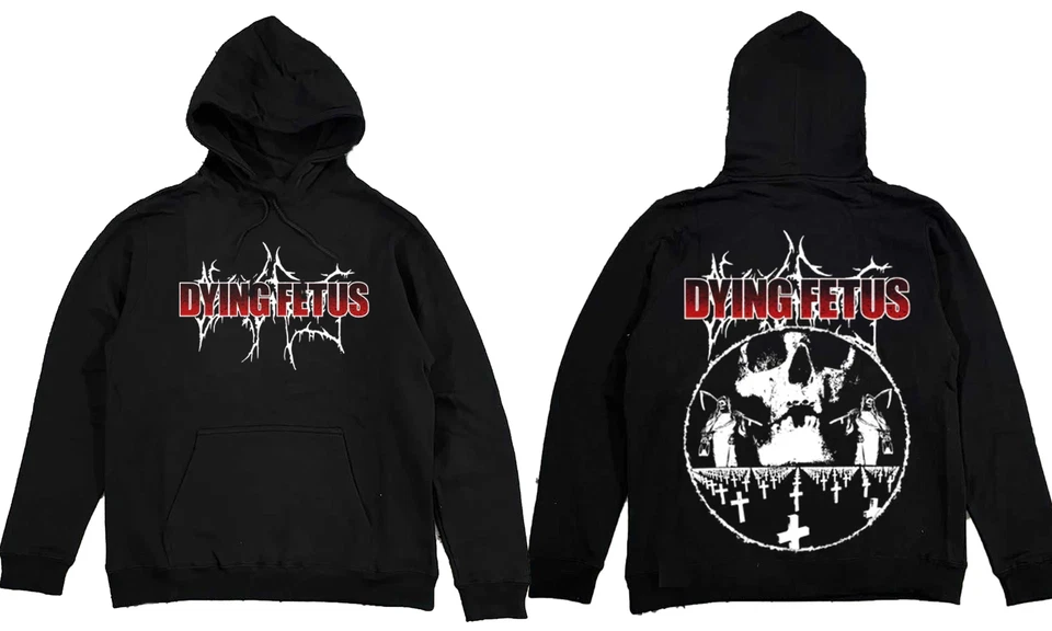 Sudadera con Capucha Dying Fetus Horror Calavera Sudadera con Capucha Negra Todas las Tallas S-5XL Foto 1 de 1