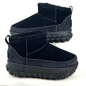 UGG Venture Daze Ultra Mini schwarze Stiefel 1158200 Herren 8 Damen 9 – NEU - Bild 1 von 8