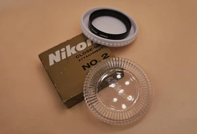 С3 NIKON Close-Up Attachment No. 1 (3 Diopter) 52mm – Vintage Lens Filter Japan - Image 1 of 4