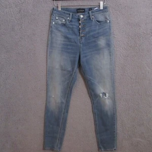 Lucky Brand Jeans Damen 8 29 Blau High Rise Skinny Bridgette Light Wash Denim - Bild 1 von 17