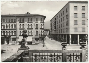 SCHIO - VICENZA - PIAZZA STATUTO - VIA BTG. VAL LEOGRA - VIAGG. 1956 -50924- - Picture 1 of 1