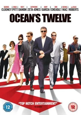 Ocean's Twelve DVD Movie ** George Clooney ** Brad Pitt - Image 1 of 3