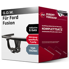 Produktbild - Für Ford Fusion Typ JU (G.D.W.) Anhängerkupplung starr + E-Satz 7pol spezifisch