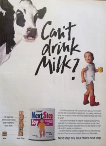 1996 print ad -Enfamil baby Formula COW cute boy diaper cowboy boots advertising - Picture 1 of 2