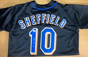 Gary Sheffield Signed Autographed New York Mets Custom Jersey (PSA COA) - Picture 1 of 3