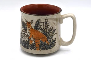 Tazza Studio Art Pottery Ceramica Canguro Joey Agataware Marmo Fatta a Mano Unica - Foto 1 di 5