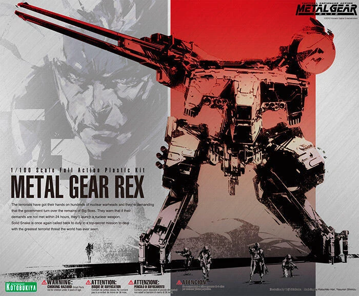KOTOBUKIYA 1/100 Metal Gear Rex - Image 1 of 4