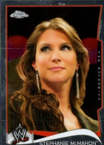 2014 Topps Chrome WWE #47 Stephanie McMahon - Foto 1 di 2