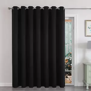 Curtains for Sliding Glass Doors, Blackout Curtains 100 X 84 Inches, Extra Wide - Picture 1 of 8