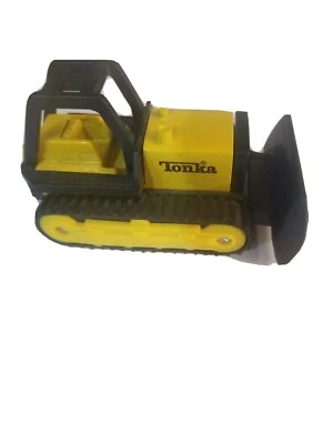 Tractor de orugas Tonka Bull Dozer hecho en China 1994 plástico y fundido a presión (Masi C&C) Foto 1 de 4