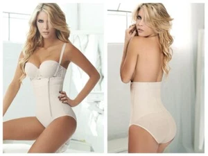Ann Chery 1043 Powernet Body Fiorell Color Beige - Picture 1 of 8
