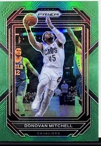 2022-23 Panini Prizm Basketball #66 Donovan Mitchell Green Prizm - Picture 1 of 2