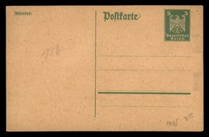 MayfairStamps Germany Green Trim 5 Bird coat of Arms Mint Stationery Card aar_98 - Picture 1 of 2