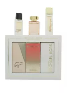 MICHAEL KORS MINIATURES GIFT SET 5ML GORGEOUS EDP + 5ML SEXY AMBER EDP + 4ML WON - Picture 1 of 1