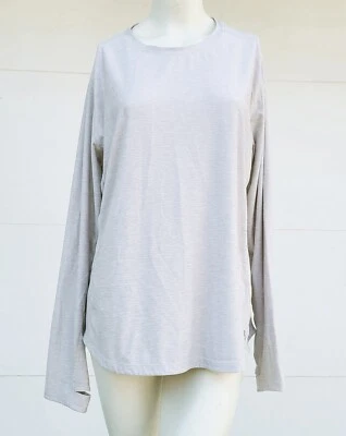 New Balance x Isaac Mizrahi Space Dye Long Sleeve Top Womens 1X Moisture Wicking - Image 1 of 4