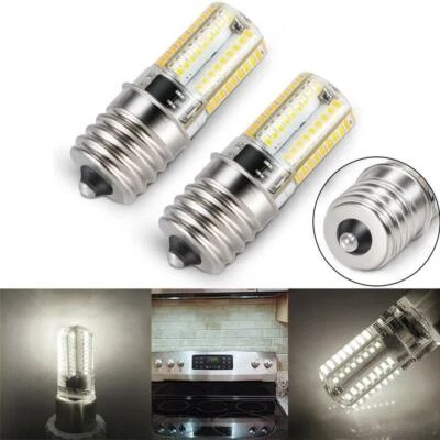 1PCS E17 LED Bulb Microwave Oven Light Dimmable 3W F9X1 Natural White 6000K V1 - Image 1 of 4