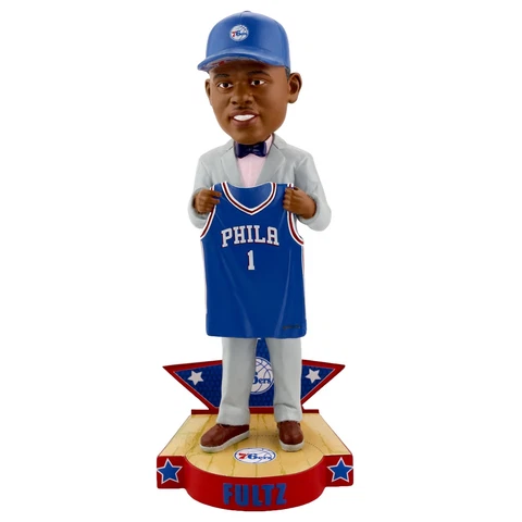 Markelle Fultz Philadelphia 76ers 2017 NBA Draft Day Bobblehead NBA Cover