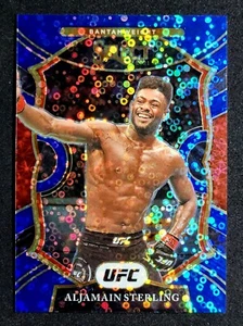 2021 Panini Select UFC Aljamain Sterling Concourse Disco Prizm /99 - Bild 1 von 2