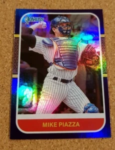 2021 Donruss Baseball - 'Mike Piazza - New York Mets' - Purple Parallel - Retro - Picture 1 of 2