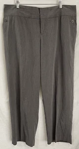 Mossimo Stretch Damen grau Polyester Anzughose Größe 20W - Bild 1 von 14