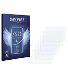 6x Savvies Film Protection Ecran pour Samsung PL200 Film Protecteur Clair