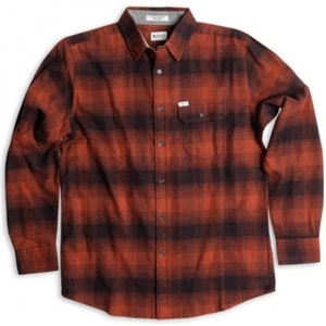 MATIX Sleepy Flannel Shirt (M) Rust - Picture 1 of 1