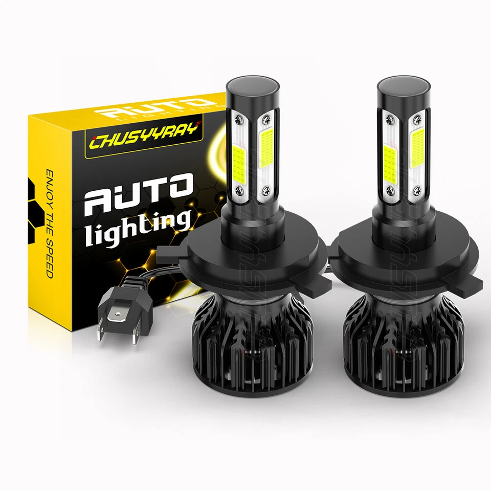 2x H4 6000K Bombillas LED blancas para Can-Am Spyder F3-T SM6 2016-2017 Foto 1 de 4