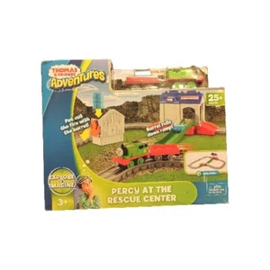 Thomas and Friends Adventures Percy at the Rescue Center 25+ Piece Metal Engine - Picture 1 of 3