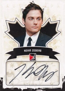 Autógrafos Kevin Zegers 2011 ITG canadiense #a-kz1 - Imagen 1 de 1
