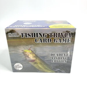 Fishing Trivia Card Game Deadeye Fishing Edition Sealed NIB - Picture 1 of 4