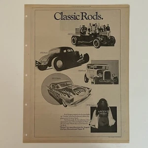 Mit dem Etikett  Silber Nexus Classic Ruds 1974 14""x10,5"" Poster Typ Werbung - Bild 1 von 1