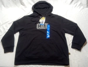 CAT CATERPILLAR Women's Size Large Black Pullover Hoodie NWT - Picture 1 of 8