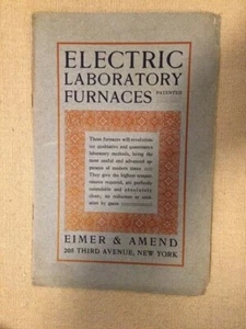 Eimer & Amend. Electric Laboratory Furnaces [1902] - Imagen 1 de 5