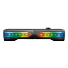 Mobile Soundbar mit Party Light, 2-in-1-Gaming-Sound-System