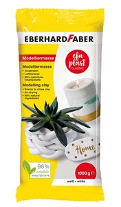 570101 - Modelliermasse lufttrocknend weiß 1 kg EFA Plast classic tonbasiert - Bild 1 von 7