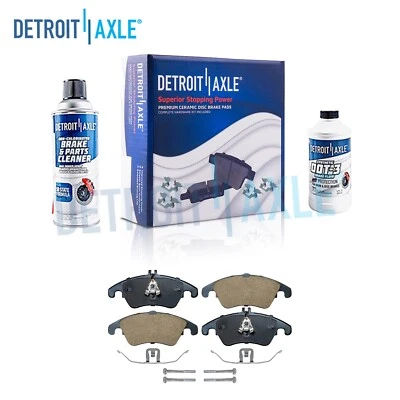 Front Ceramic Brake Pads for Mercedes-Benz C300 C350 E250 E300 E350 E550 SLK250 - Image 1 of 4