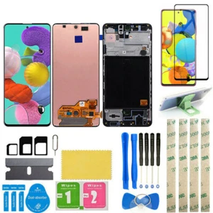 For Samsung Galaxy A51 SM-A515 SM-A515F LCD Display Screen Digitizer Assembly - Zdjęcie 1 z 13