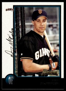 1998 Bowman GOLD ROOKIE /50 Dan McKinley San Francisco Giants #329