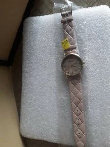 New Fashion Geneva Women Leather Band Stainless Steel Quartz Analog Wrist Watch - Picture 1 of 3