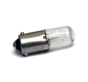 100pc Neon Indicator Lamp BA9S base T10x28 AC220V Color Orange / Red Tend Taiwan - Picture 1 of 1