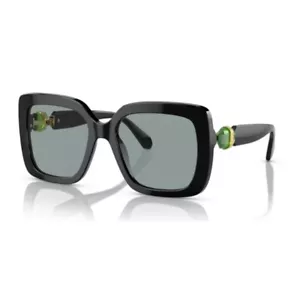 Occhiali da Sole Swarovski SK6001 1001/1 55-19-135 donna black lenti gray - Bild 1 von 4