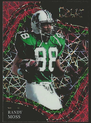 2022 Panini Select Draft Picks #162 Randy Moss Red Lazer Prizm - Image 1 of 2