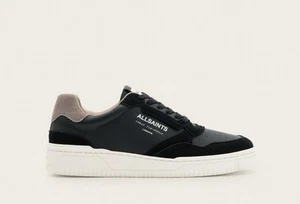 Allsaints Regan Leather Low Top Sneakers Men’s Size 12 - Picture 1 of 13