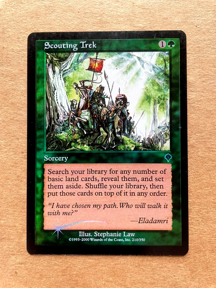 Scouting Trek Invasion Foil Near mint condition Beautiful Take a look Very clean - Image 1 of 2
