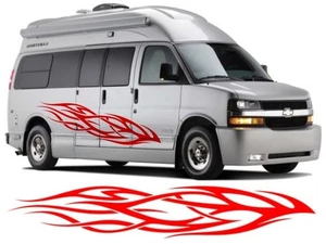 CARAVAN MOTORHOME CAMPER VAN GRAPHICS DECALS STICKERS 30 VITO TRANSIT SPRINTER - Picture 1 of 2